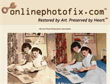 Tablet Screenshot of onlinephotofix.com